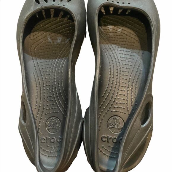 Crocs Malindi Womens Slip On Slingback Ballet Flats Shoes Sandals Size 8 - Picture 4 of 16